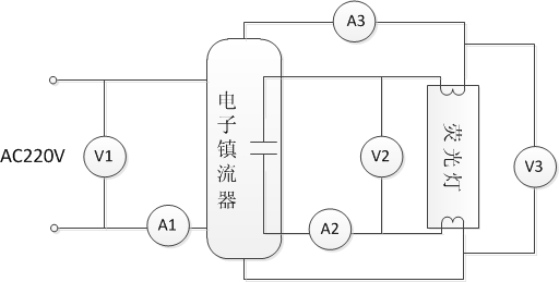 荧光灯测试道理图 荧光灯测试道理图