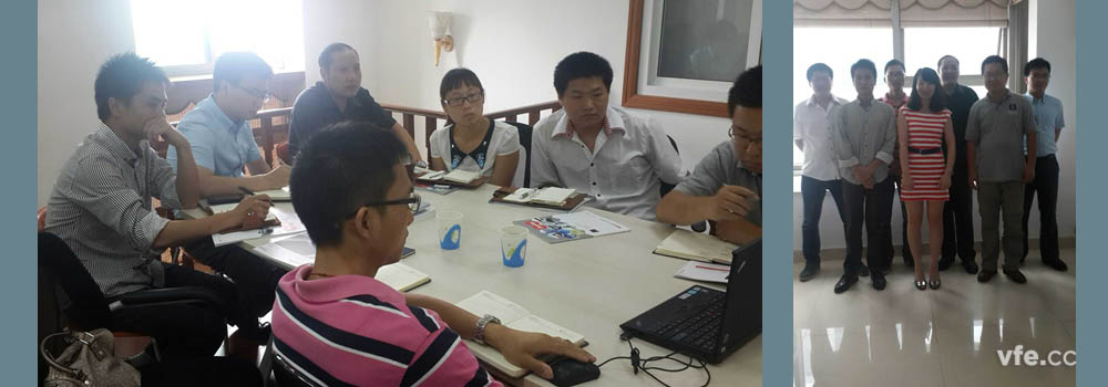 与信阳咏绎仪器仪表有限公司工作人员技术互换会现场 与信阳咏绎仪器仪表有限公司工作人员技术互换会现场