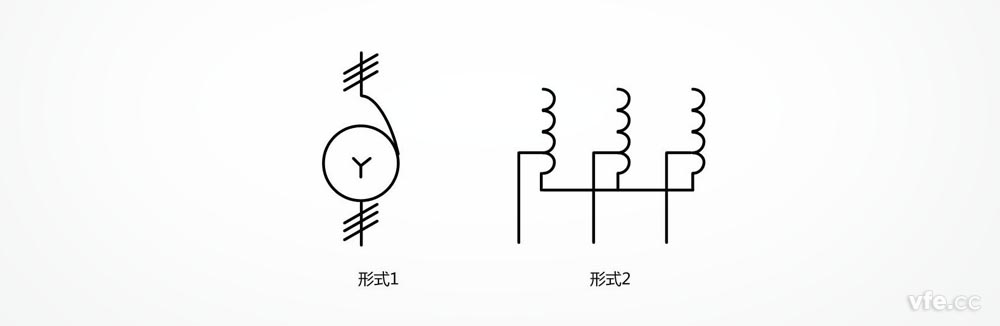 星形衔接的三相自耦变压器