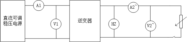 逆变器试验道理接线图 逆变器试验道理接线图