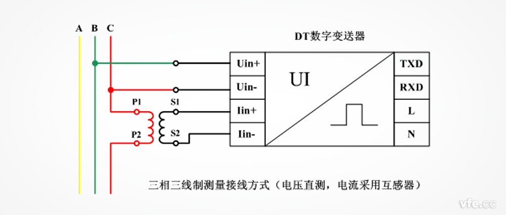 三相三线造接线图 三相三线造接线图