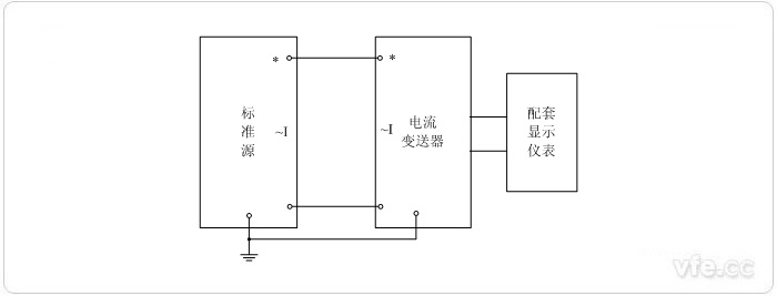 数字输出电流变送器校准接线图 数字输出电流变送器校准接线图
