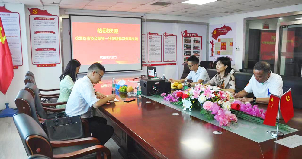 湖南省仪器仪表行业协会秘书长徐振轩一行莅临东升国际官网电气调研 湖南省仪器仪表行业协会秘书长徐振轩一行莅临东升国际官网电气调研