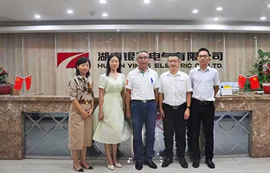 湖南省仪器仪表行业协会秘书长徐振轩一行莅临东升国际官网电气调研