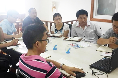 东升国际官网电气华东区经销商技术互换会成功召开