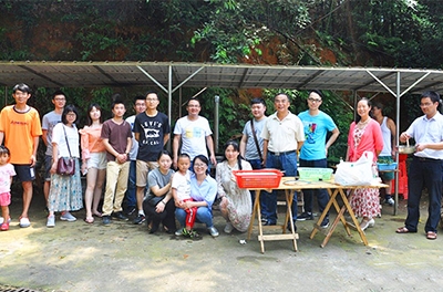 东升国际官网电气发展团建野炊活动  员工畅享初夏假日